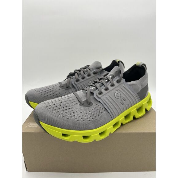 On Cloudswift 4 Alloy Lime Gray Running Sneakers 3MF10133348 Men's Size 11 New - Picture 2 of 9